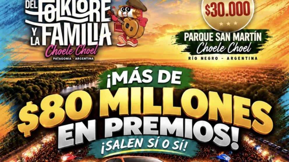 Más de $80 millones en premios. 