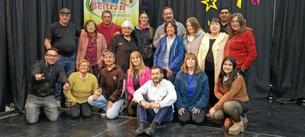 Ekkos del Río continúa con sus ensayos de cara a su presentación durante los festejos por el aniversario de la localidad. Foto: gentileza