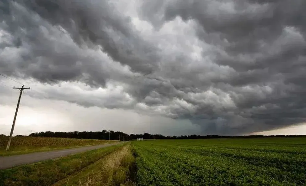 El alerta amarillo anticipa tormentas fuertes, posible granizo y ráfagas superiores a los 70 km/h en distintos puntos de Río Negro. Foto: archivo.