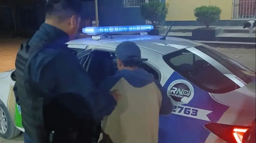 La presencia de la Policía en las calles fue clave para identificar al hombre
Crédito: Gobierno de Río Negro