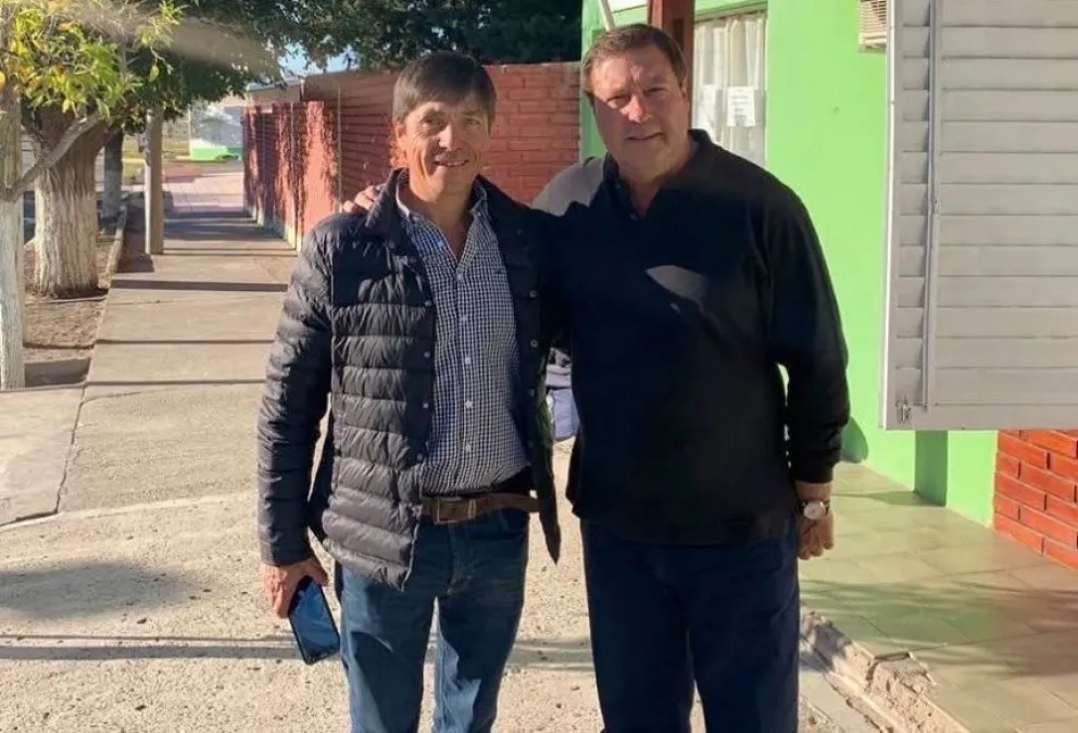 El intendente Víctor Cury Mansilla destacó las gestiones para avanzar con la infraestructura del Parque Industrial y brindó detalles sobre el estado de la obra del nuevo hospital. Foto: gentileza.