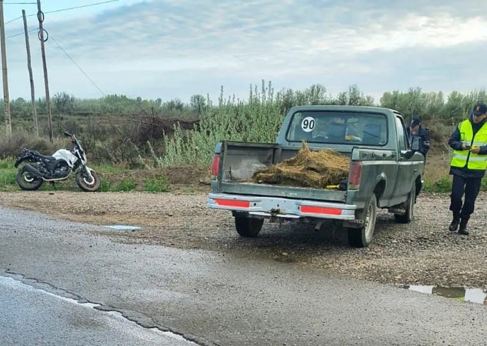 La colisión se produjo durante la mañana de este domingo en el kilómetro 257 de la Ruta Nacional 250, en el acceso a Pomona. Foto: gentileza.