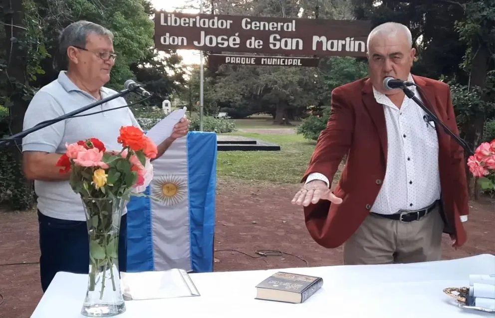 Miguel Jara realizó un balance de la gestión municipal y confirmó una inversión provincial de $125 millones para iluminar la cancha del Club Atlético Pomona. Foto: archivo.