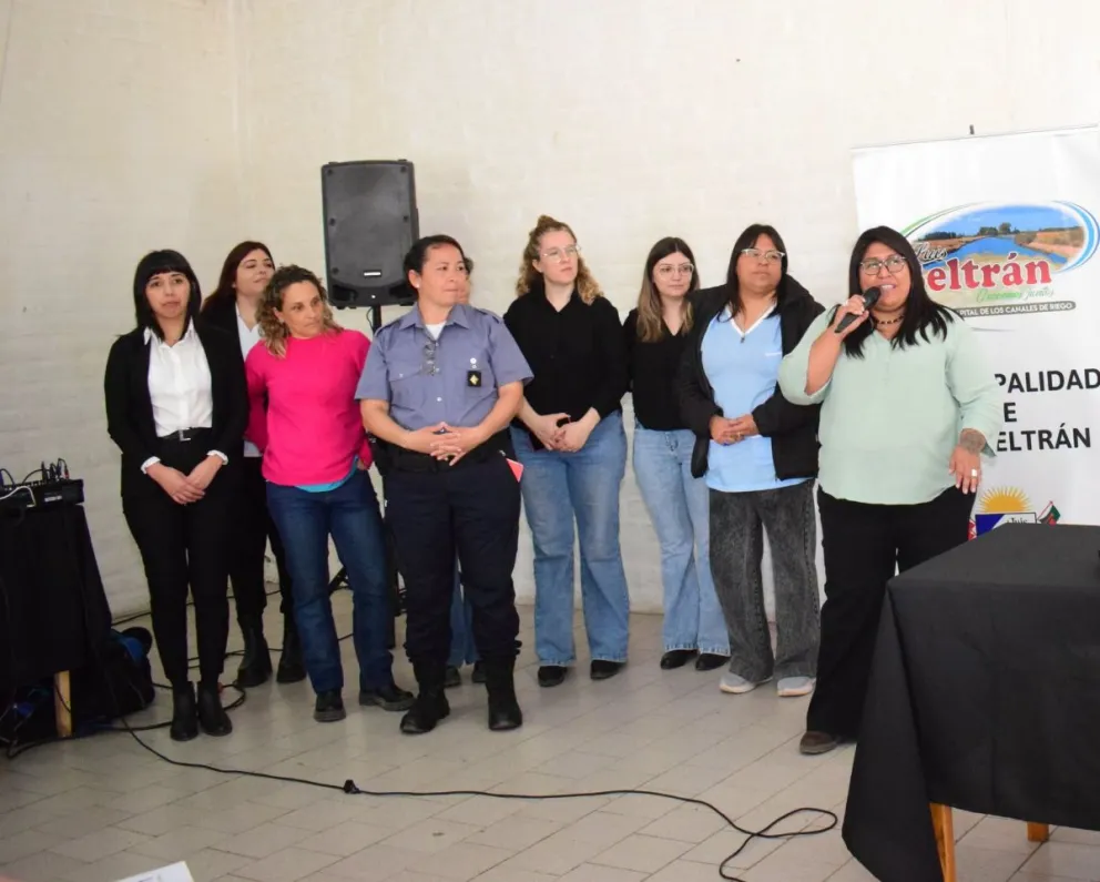 Las actividades desarrolladas en Luis Beltrán estuvieron destinadas a la comunidad, estudiantes y docentes, con especial énfasis en la prevención del grooming y el ciberacoso. Foto: gentileza.