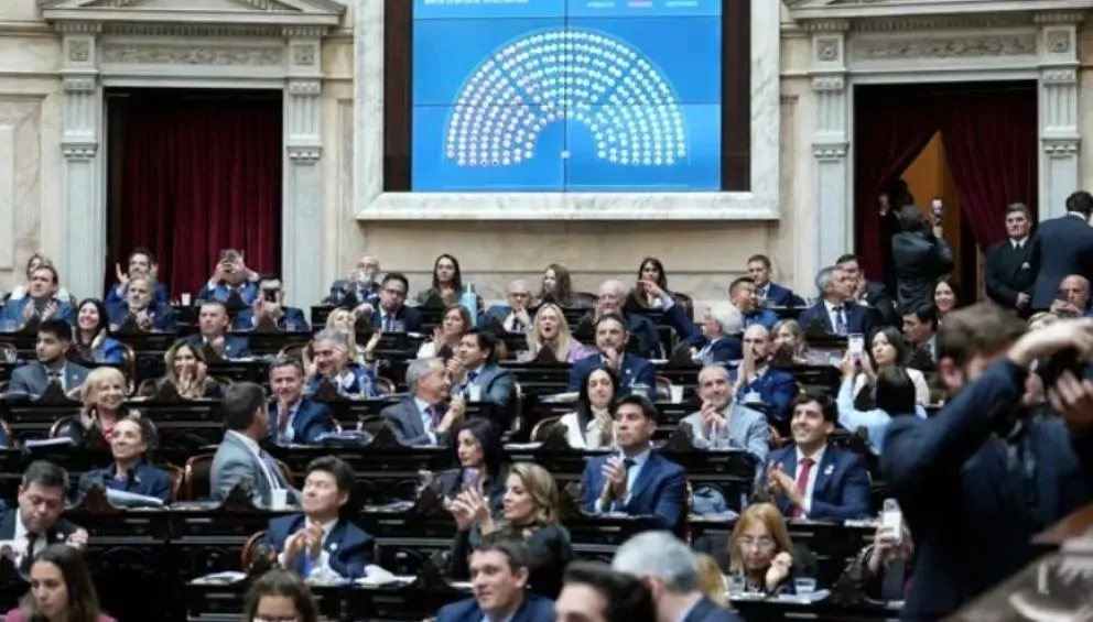 La Cámara de Diputados tendrá una intensa agenda durante octubre, con el proyecto sobre Malvinas, el Presupuesto 2027 y una sesión especial solicitada por bloques opositores. Foto: gentileza.