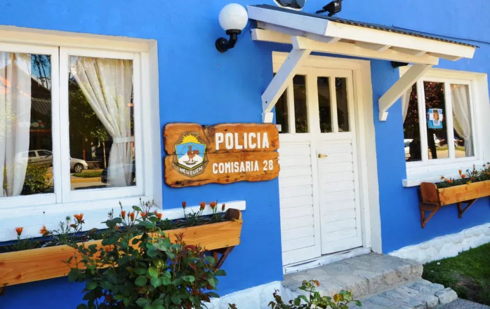 El crimen ocurrió en Villa La Angostura. Foto: comisaría local.