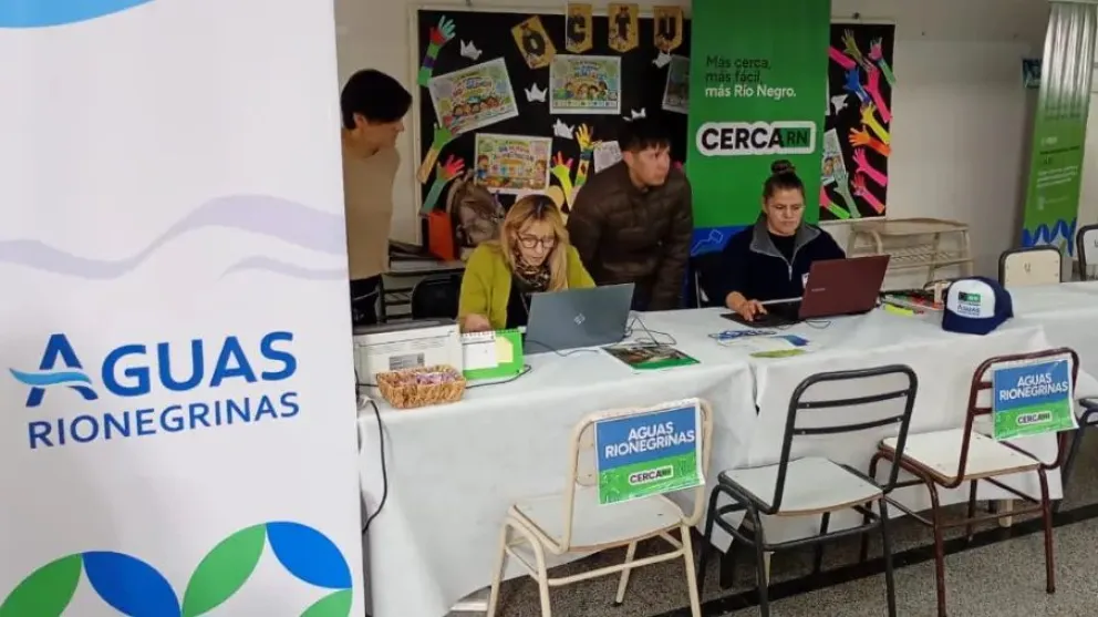 ARSA presente en Choele Choel junto al Programa Cerca.
Crédito: Gobierno de Rio Negro