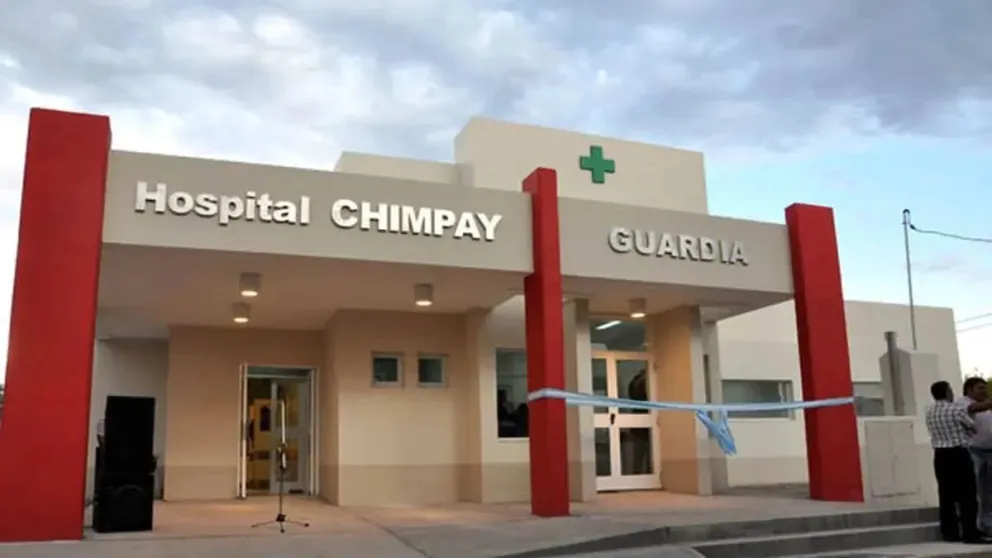 El Hospital de Chimpay incorporará nuevo mobiliario y equipamiento médico para acondicionar los sectores recientemente ampliados. Foto: archivo.