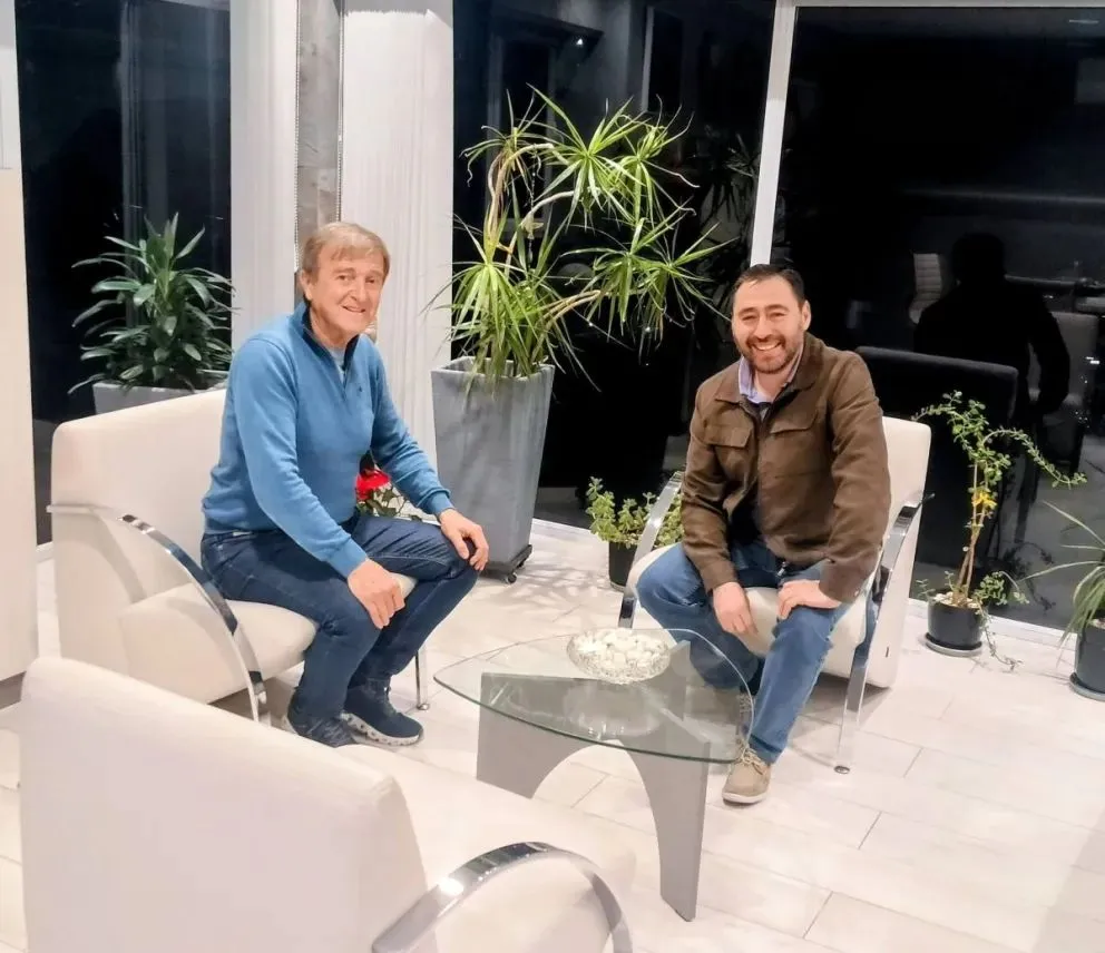 Los referentes libertarios rionegrinos se mostraron juntos. (Foto: gentileza)