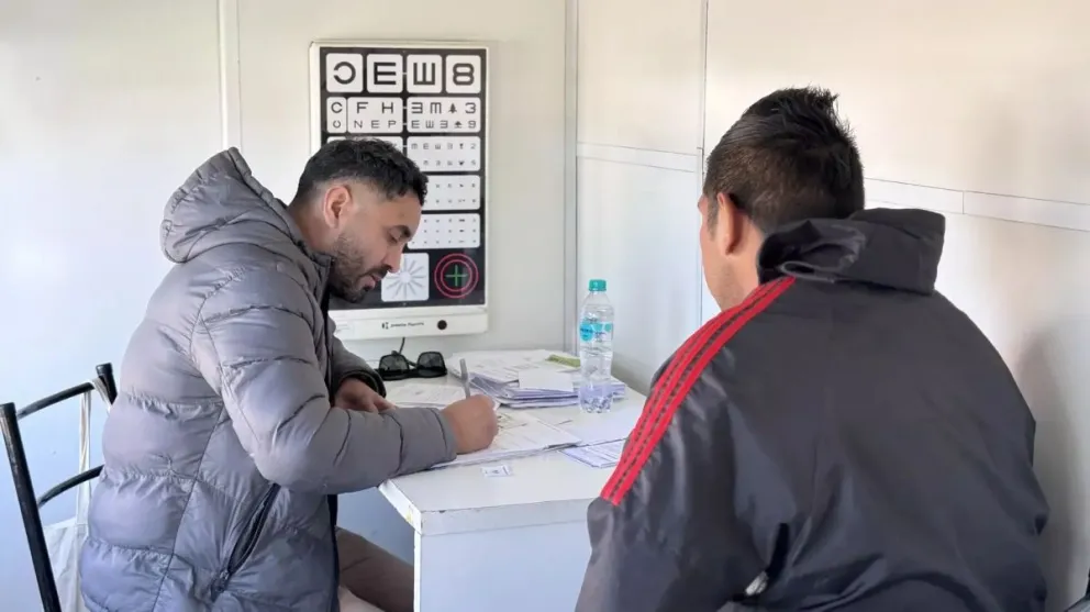 El Tren Socio-Sanitario 9 de Julio atenderá del 19 al 30 de octubre en la Estación de Darwin, con servicios de salud y trámites para vecinos de todo el Valle Medio. Foto: Gobierno Río Negro.