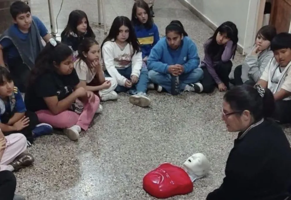 La actividad estuvo destinada a estudiantes de 5°, 6° y 7° grado. 