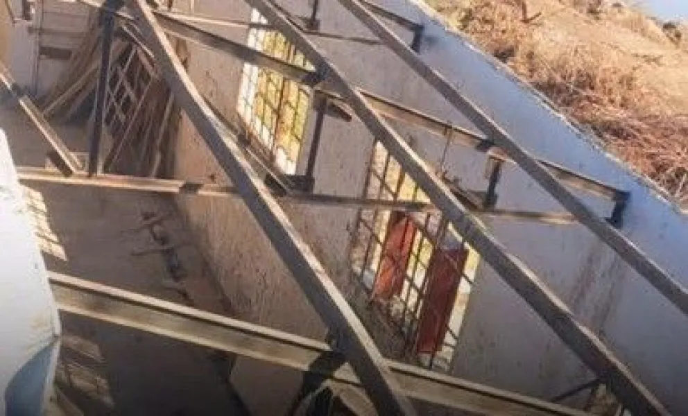 El edificio del ex Matadero Municipal de Río Colorado será recuperado y acondicionado para funcionar como un nuevo espacio cultural, con mejoras en su infraestructura y en el entorno cercano a la costanera. Foto: gentileza.