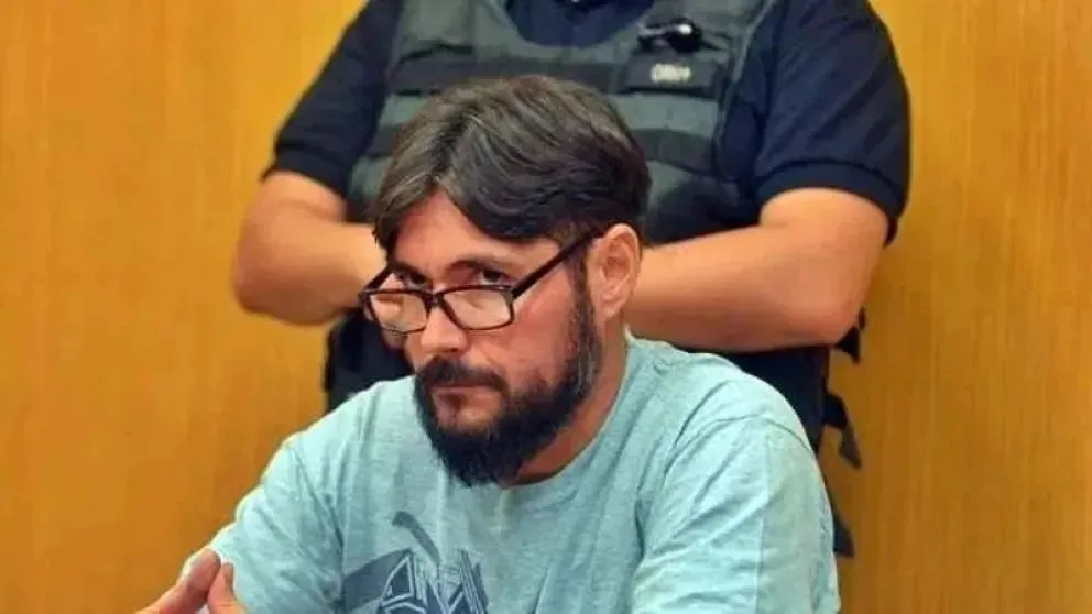 Claudio Kielmasz, único condenado por el Triple Crimen de Cipolletti, fue sometido a numerosas pericias psiquiátricas durante sus años de detención. Foto: ANR (archivo).