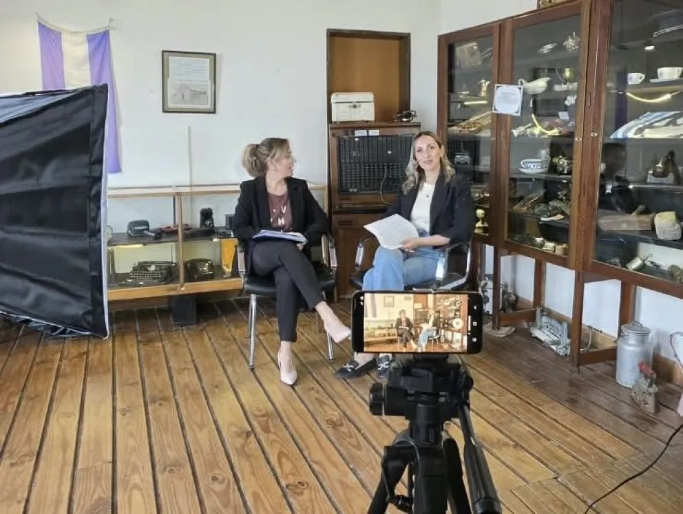 El ciclo “Lugares de la Memoria” comenzó sus grabaciones en Luis Beltrán para recuperar testimonios de vecinos y preservar la historia oral de la localidad. Foto: gentileza.