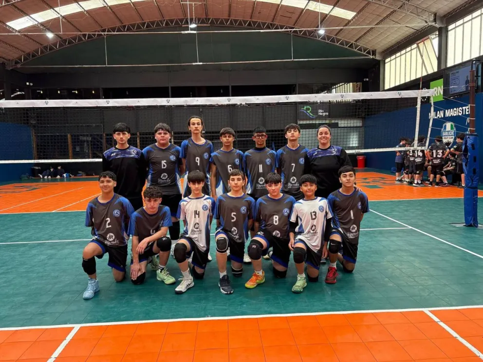La Escuela Municipal de Vóley de Luis Beltrán competirá con dos equipos femeninos y uno masculino en la Copa de Oro del Provincial Sub-14, que se disputará en Bariloche. Foto: gentileza.