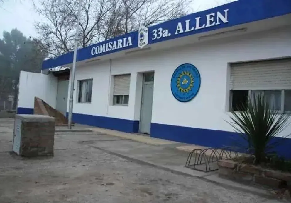La Comisaría 33 de Allen interviene en la investigación del asesinato de una mujer de 35 años. Foto: ANR.