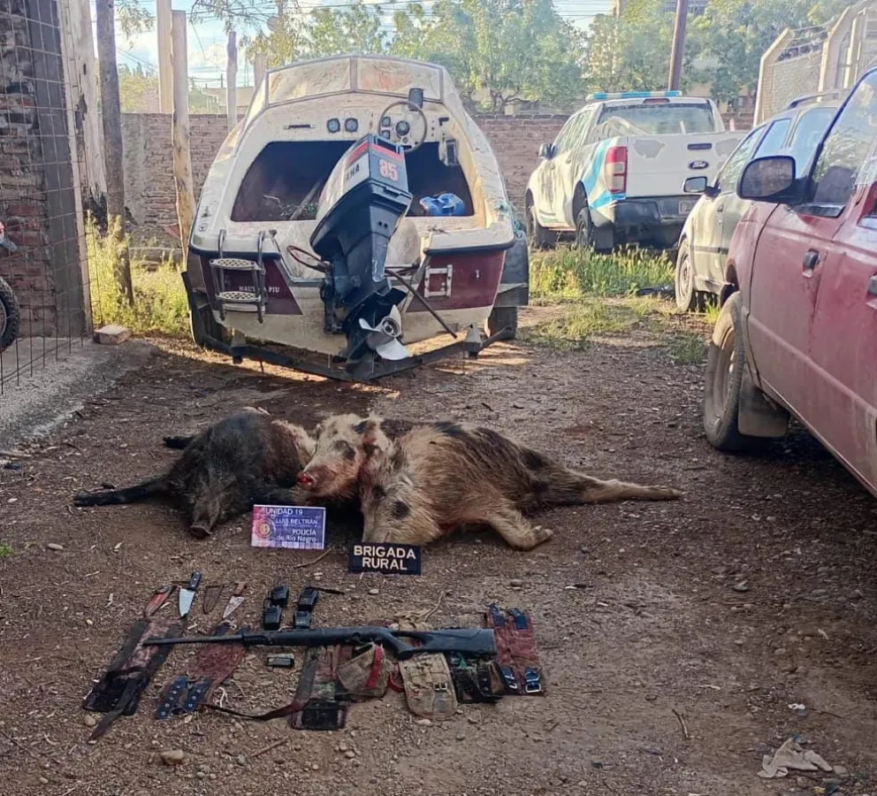 El operativo ocurrió en el balneario municipal. 
