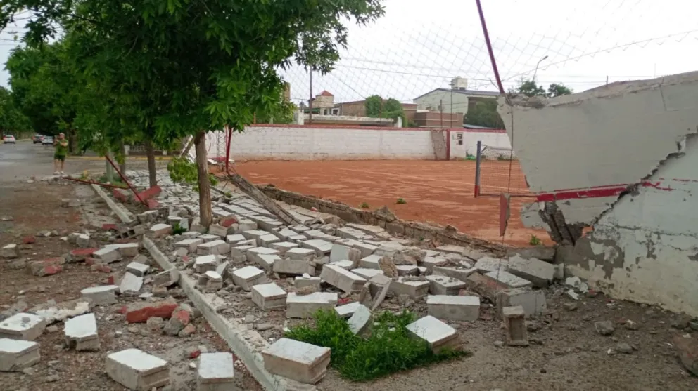 Había alerta de tormentas para hoy. Foto: gentileza.